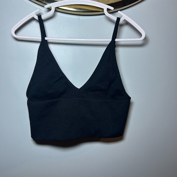 Streetwear Society Tops - Streetwear Society Black Crop Top